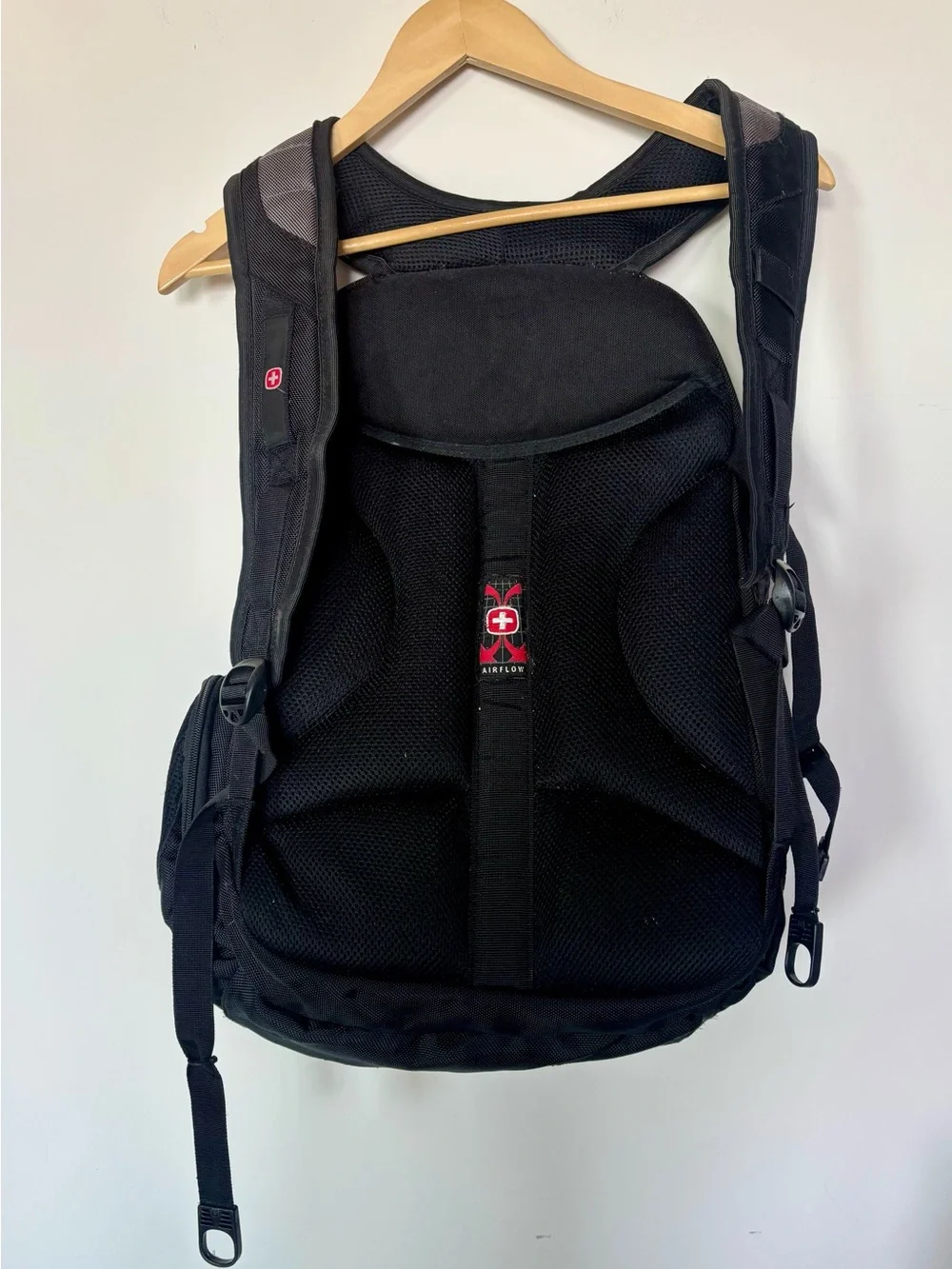 SwissGear Black and Gray Travel Laptop Backpack
